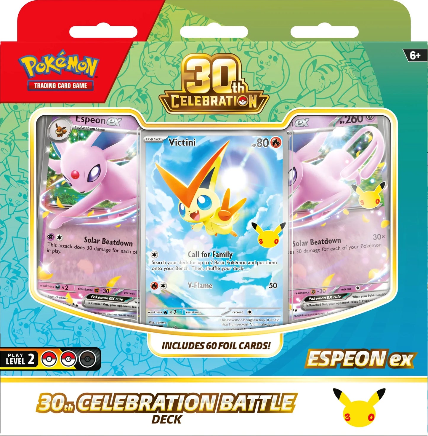 Battle Deck Espeon/Umbreon 30° Anniversario ITA