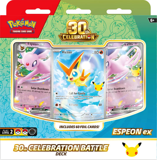 Battle Deck Espeon/Umbreon 30th Anniversary PRE-ORDER