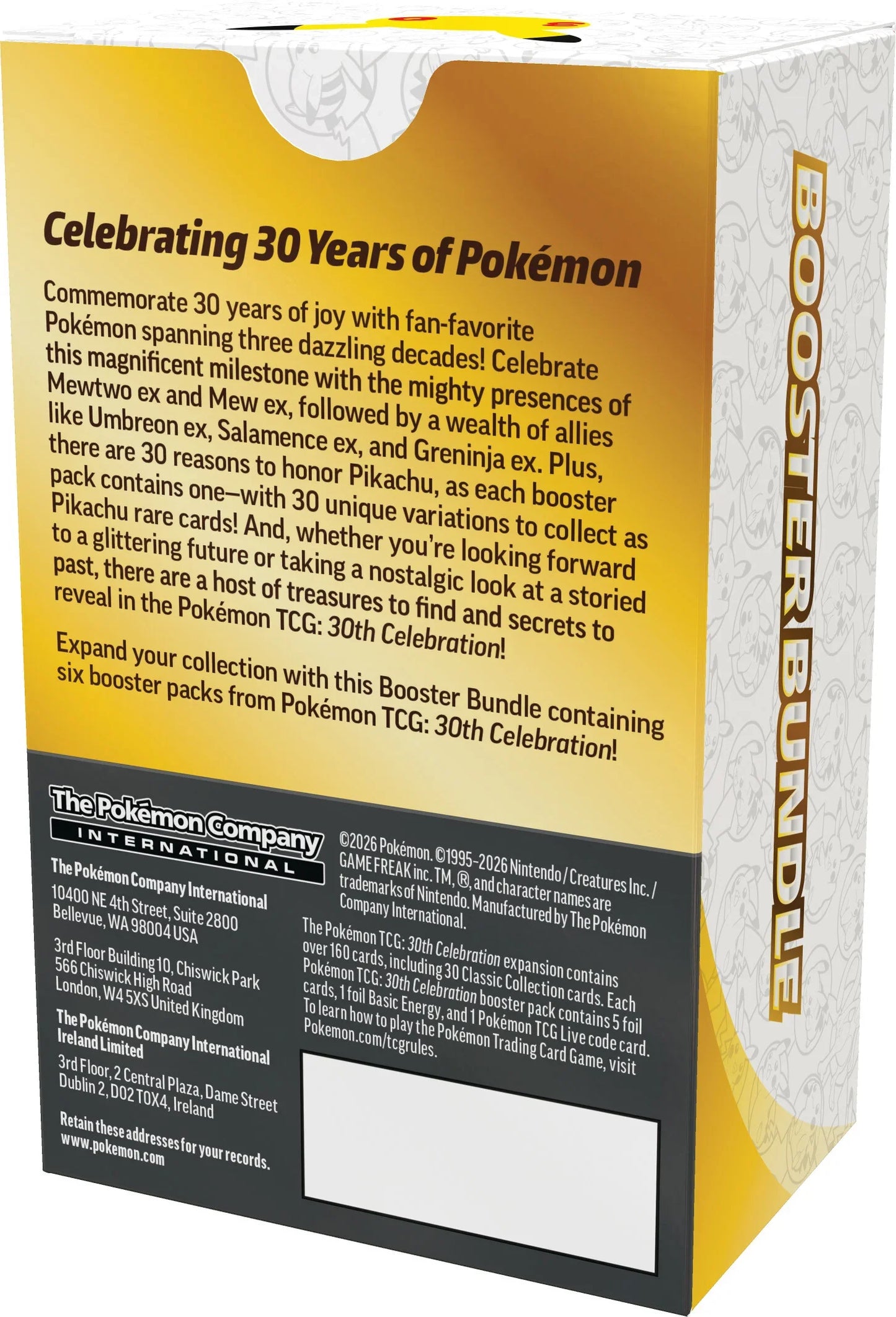 Booster Bundle 30° Anniversario ITA